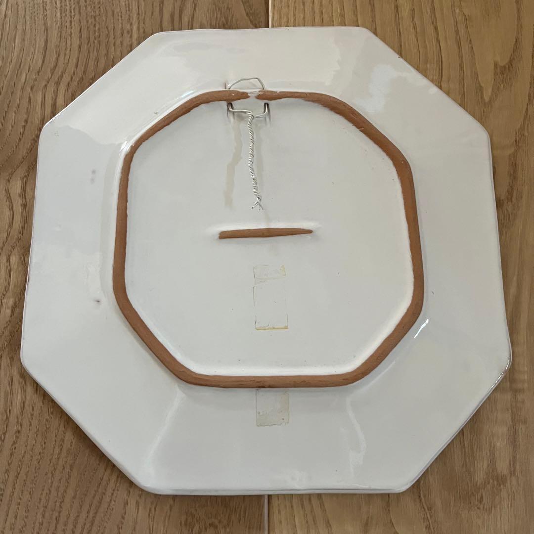 LA MUSA ラムーザ　イタリア　陶器皿プレート D【送料込】