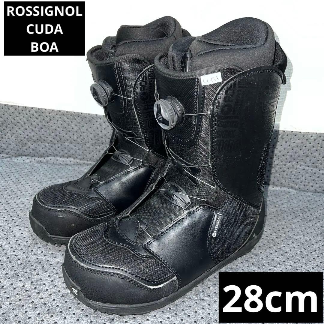 数回使用 メンズ 28cm ROSSIGNOL CUDA BOAブーツ