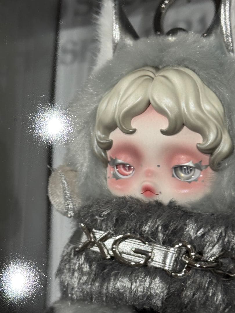 【即日発送可】POPMART XG スカルパンダ ぬいぐるみペンダント