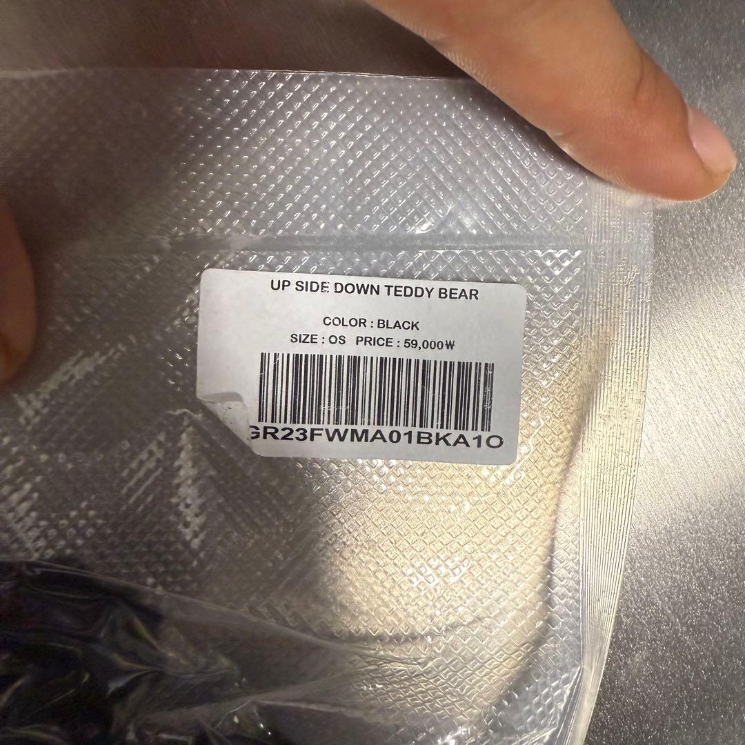 【激レア！】projecGR 黒熊 キーチェーン付きキーホルダー