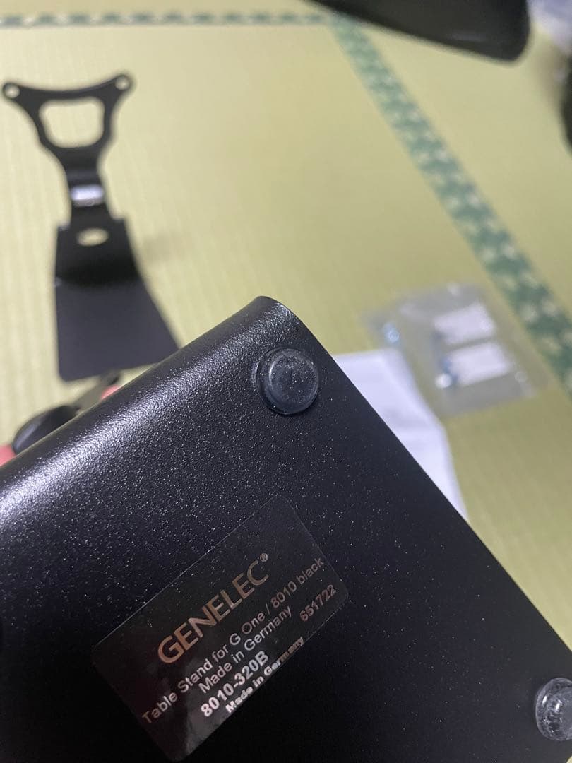 K&M (ケーアンドエム) 23271B モニタースピーカースタンド ペアセット