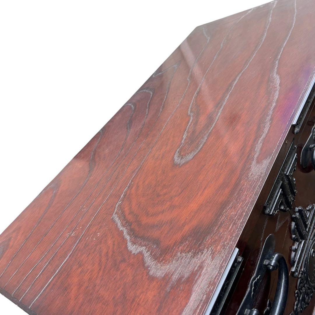 引き取り限定✨　和箪笥 時代箪笥 箪笥 収納家具 和家具 装飾金具　鍵付き