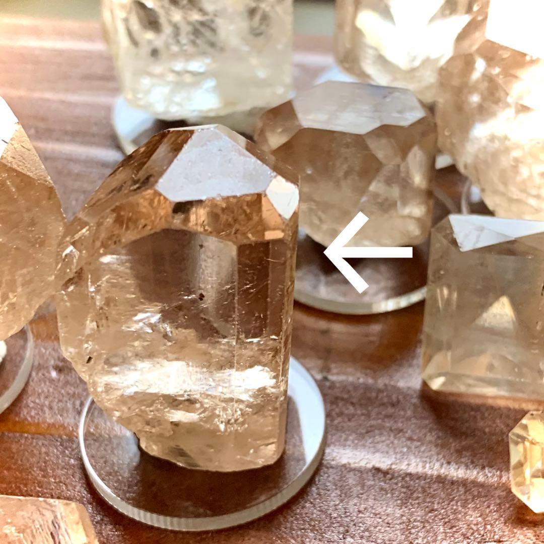 美し過ぎるピーチカラートパーズ原石161ct/非加熱/鉱物標本