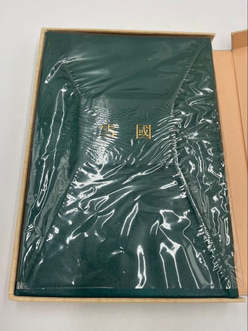 定本 雪國 川端康成 限定豪華本 岡鹿之助 造本装画