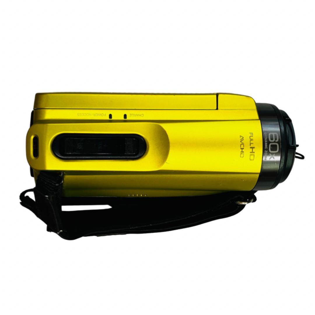 JVCKENWOOD ビデオカメラ シトロンイエローGZ-R480-Y