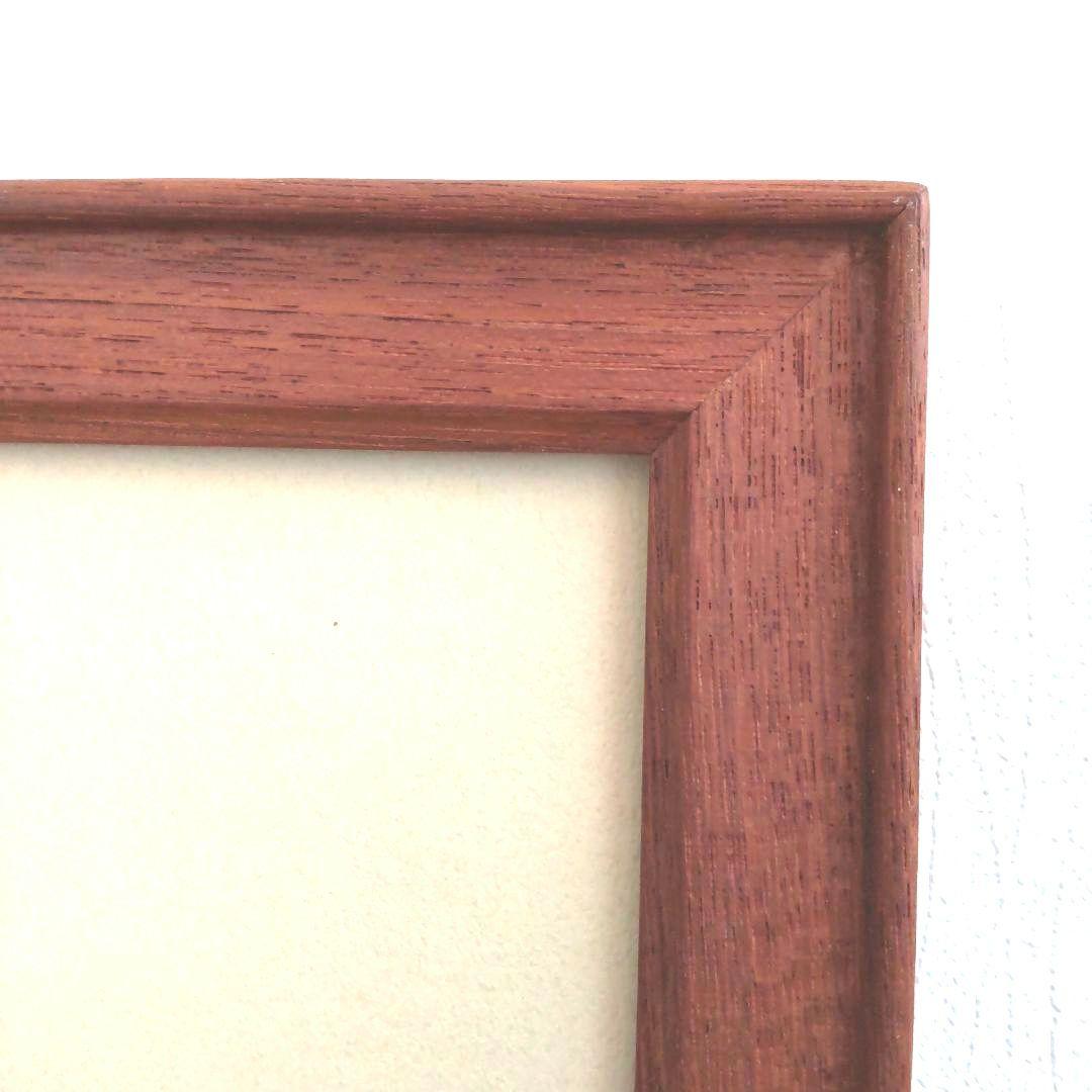 ヴィンテージ 大型 木製 額縁 64×58cm