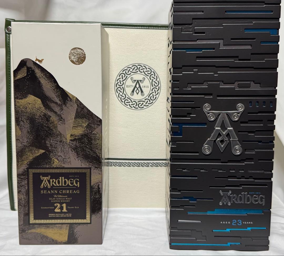 おまけ付　Ardbeg 21年 & y2k 23年 シングルモルトウイスキー