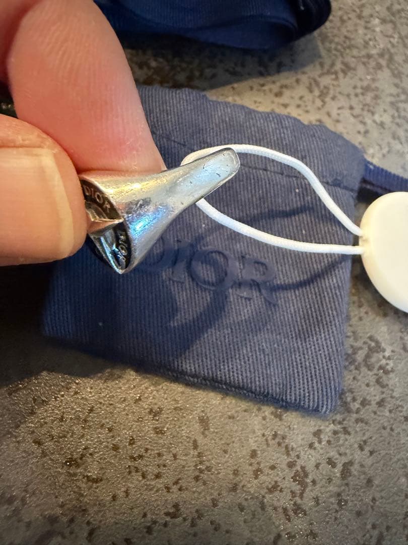 ★正規品★ Mサイズ★DIOR × STONE  シグネットリング