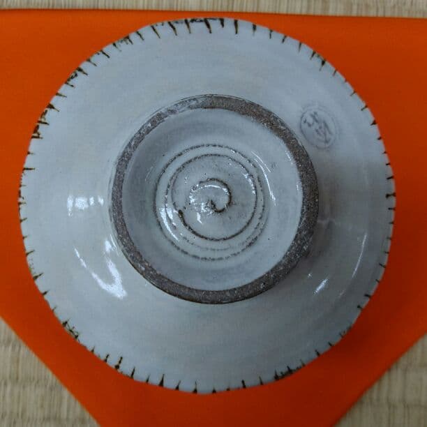 【オススメ茶碗】粉引茶碗 七十二候 作者 中村源水 抹茶碗 茶道具 茶道