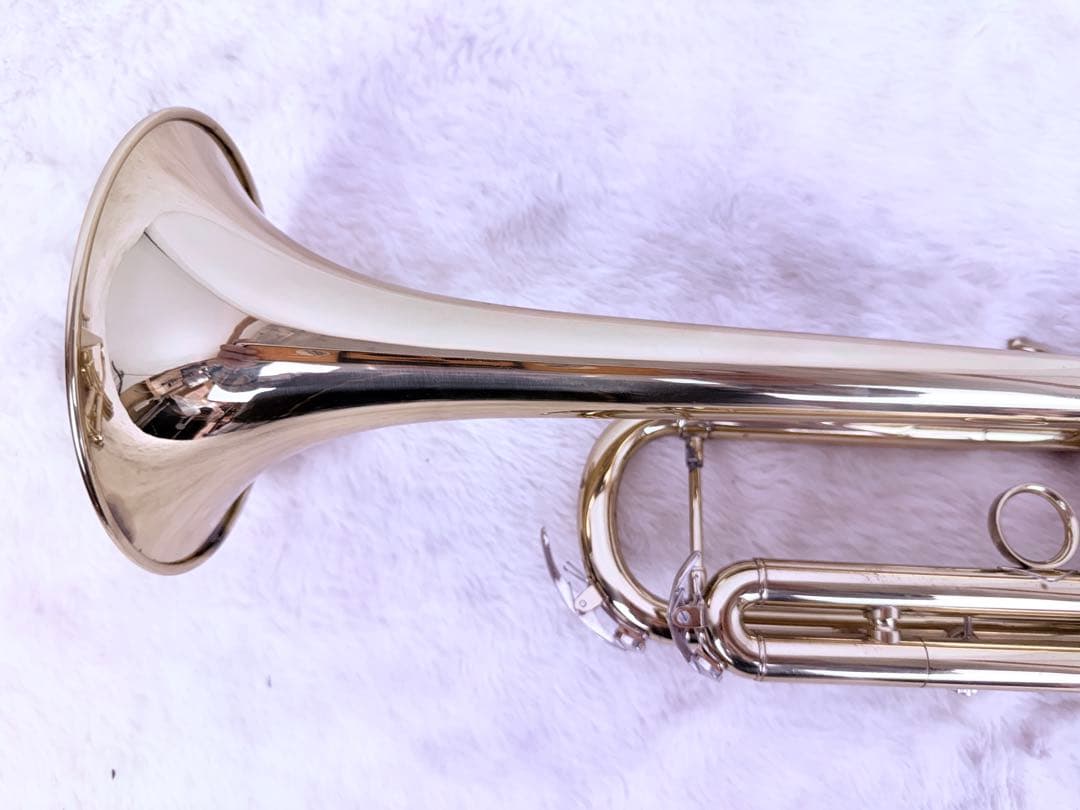 演奏確認済 ピストン良好 SAVALEY B♭トランペット マウスピース2本付