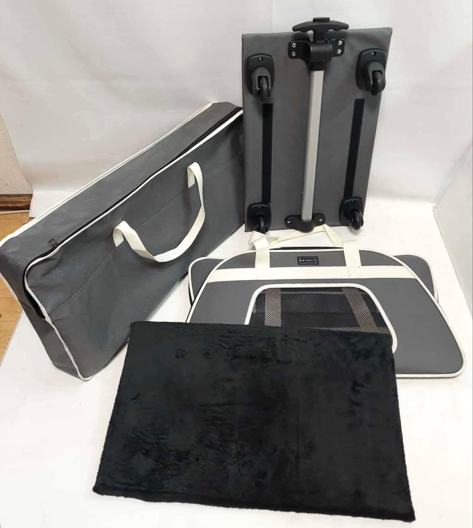 PETSFIT ペットキャリー キャスター付き キャリーカート