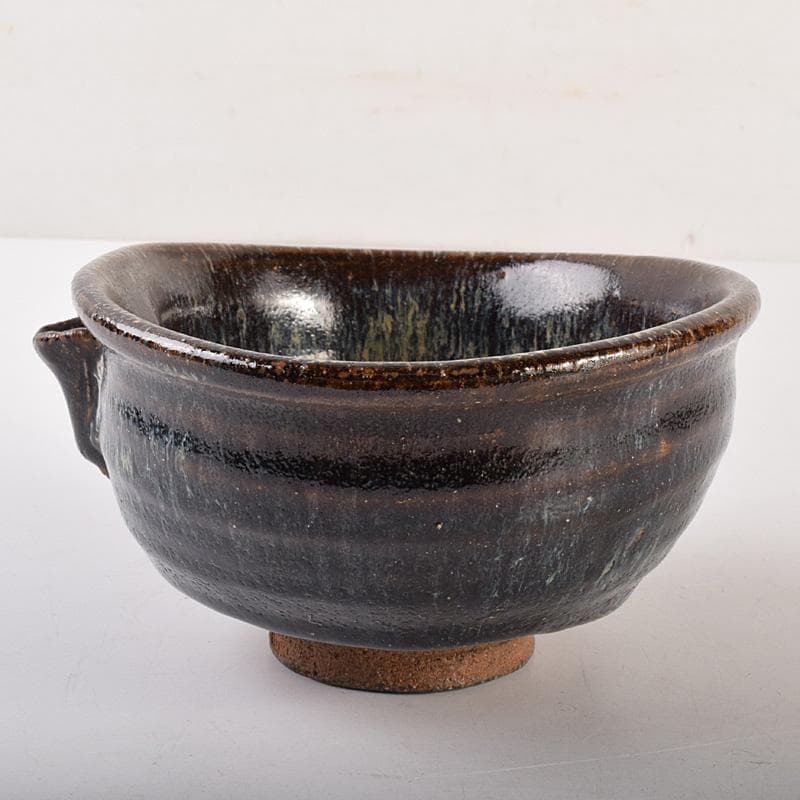 茶道具　唐津焼　古唐津　片口茶碗　小山冨士夫(古山子)書付箱　M　R7550