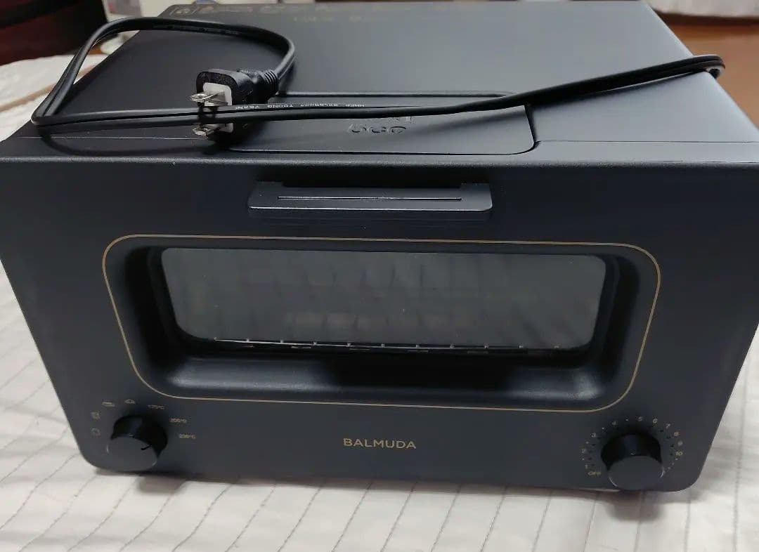 【極美品】BALMUDA The Toaster ブラック K01E - KG