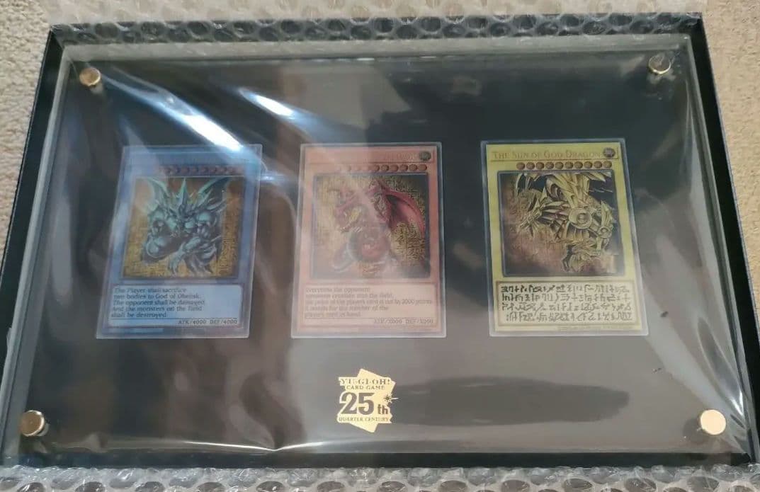 遊戯王OCGデュエルモンスターズ 三幻神 スペシャルカードセット ステンレス製