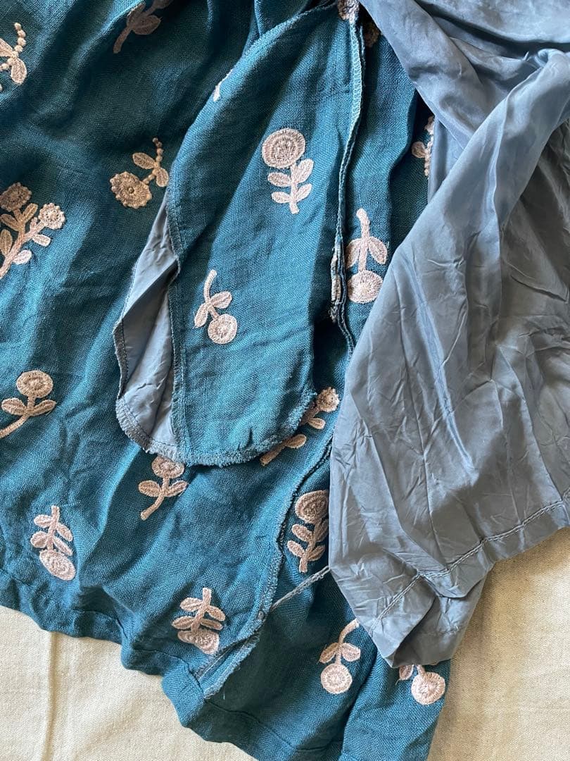 ミナペルホネン ハンドメイド　スカート bonheur