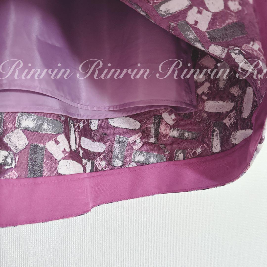 【美品】ANAYI オードトワレジャガード後ろ切り替えスカート 34