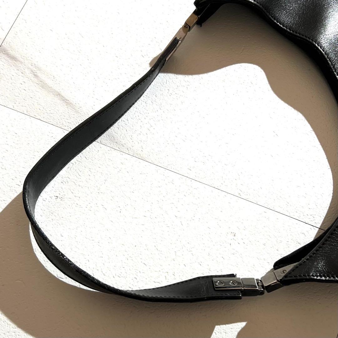 バッグ Gucci Tom Ford Era Black Enamel Bag