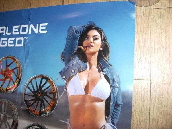 非売品★宣伝用 CORLEONE FORGED WHEELS ポスター