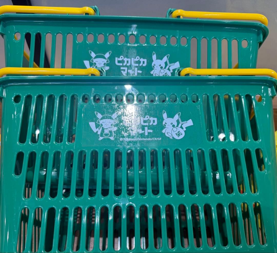 バスケット×2 ピカピカマート　ポケセン　カゴ