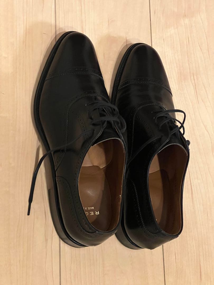 REGAL（リーガル） 02DR 黒 レザー シューズ