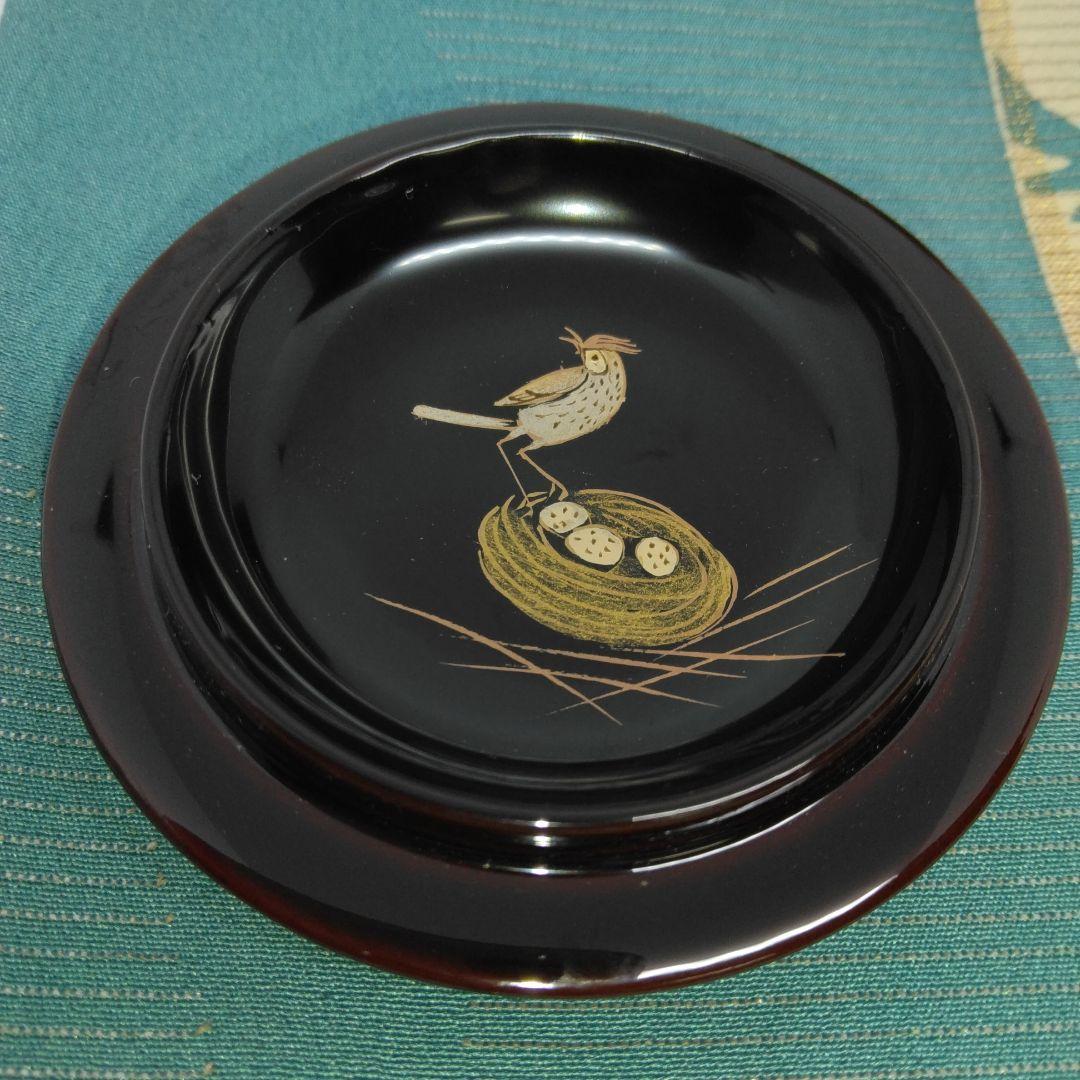 西村弘峰作 春霞蒔絵 金輪寺 金箔蓋裏蒔絵 棗 茶器 共箱 茶道具