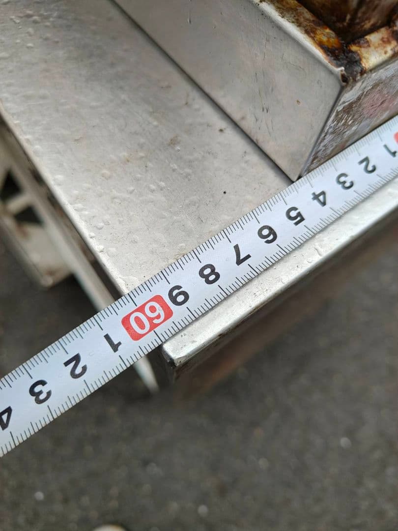 ステンレス製収納キャビネット 4引き出し