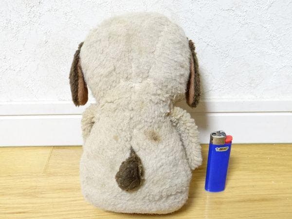希少 70年代 ビンテージ 犬 ワンちゃん ぬいぐるみ レトロ 昭和 当時物