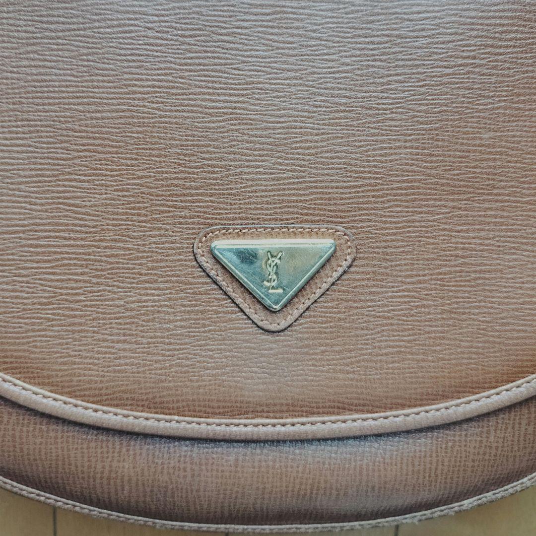 YSL ヴィンテージ ショルダーバッグ ブラウン