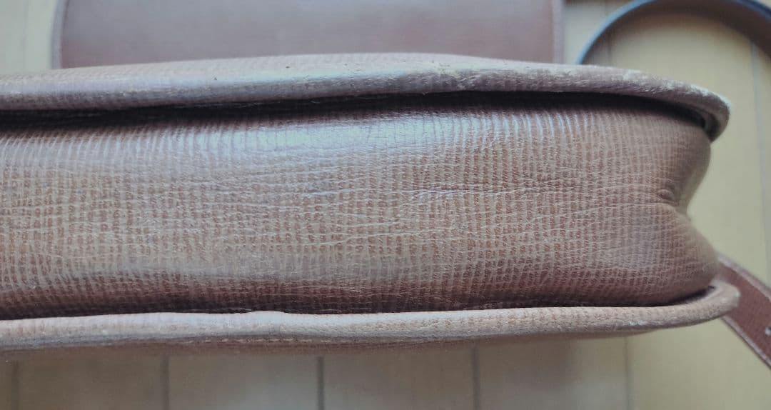 YSL ヴィンテージ ショルダーバッグ ブラウン