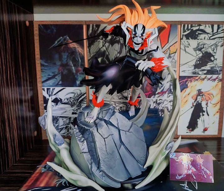 BLEACH 黒衣少年図 黒崎一護 ガレージキット ガレキ スタチュー④①