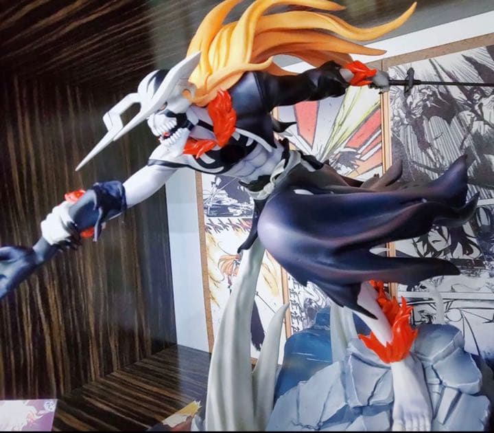 BLEACH 黒衣少年図 黒崎一護 ガレージキット ガレキ スタチュー④①