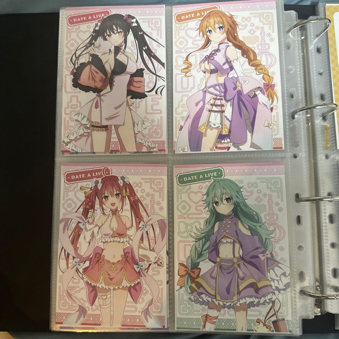デート・ア・ライブ パステルチャイナ　特典　ポストカード　12枚セット
