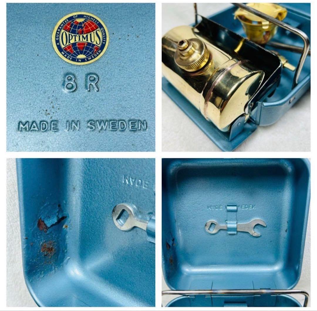 ザ*利様 初期型　Optimus Sweden 8R ガソリンストーブ
