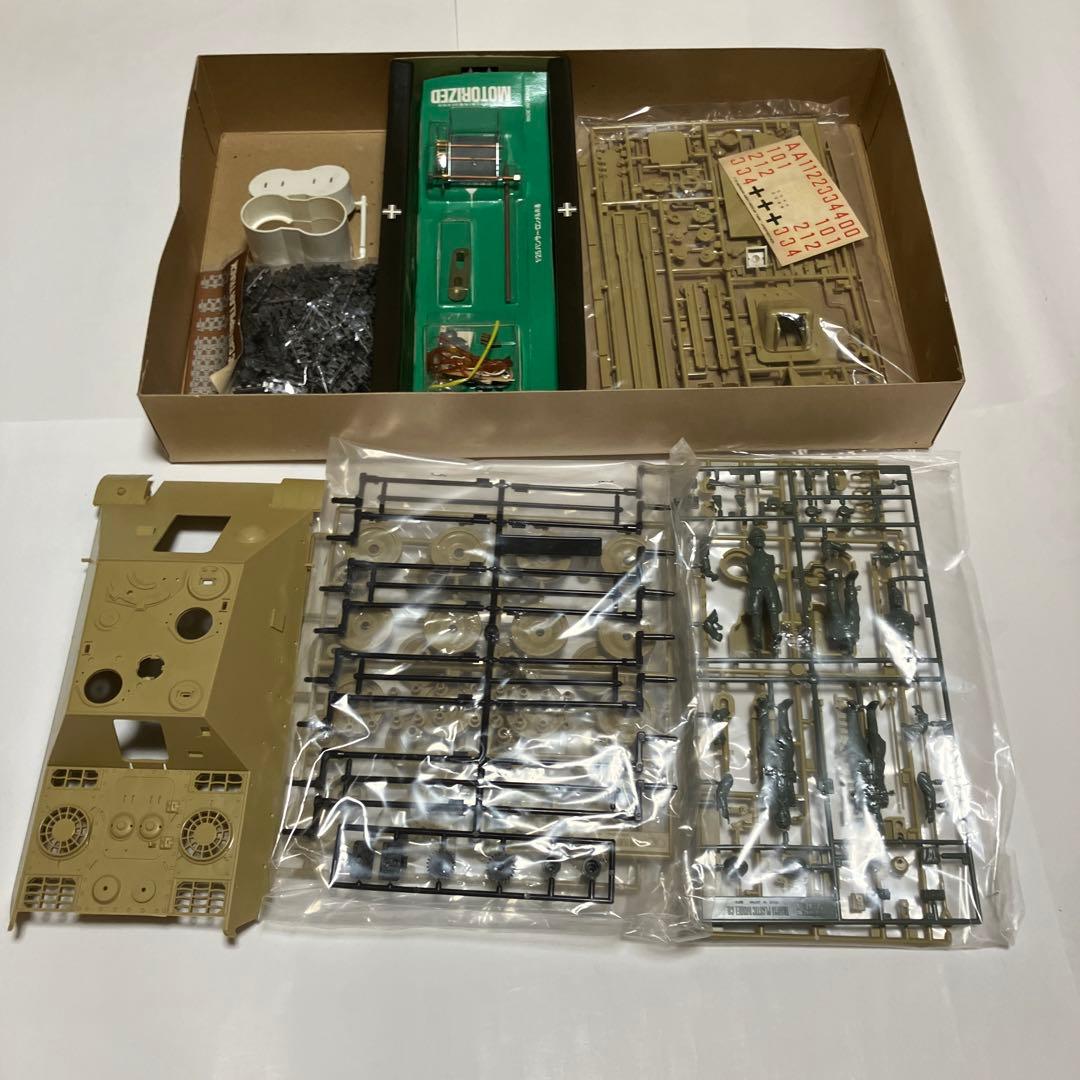 Tamiya 1/25Jagdpanther 駆逐戦車ロンメル R Eモーター