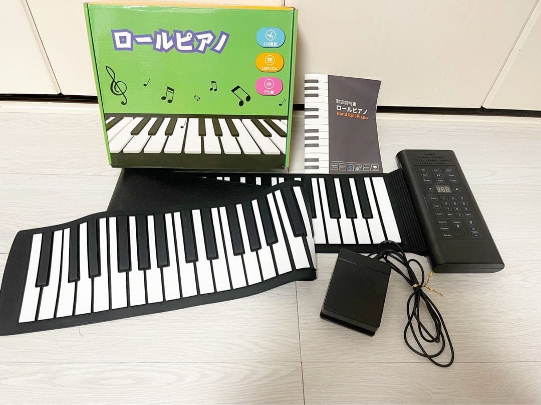 【美品】SumWind ロールピアノ 88鍵盤 キーボード