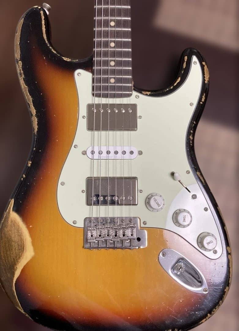 現状品 コンポギター MJTボディ allpartsネック ギブソンピックアップ