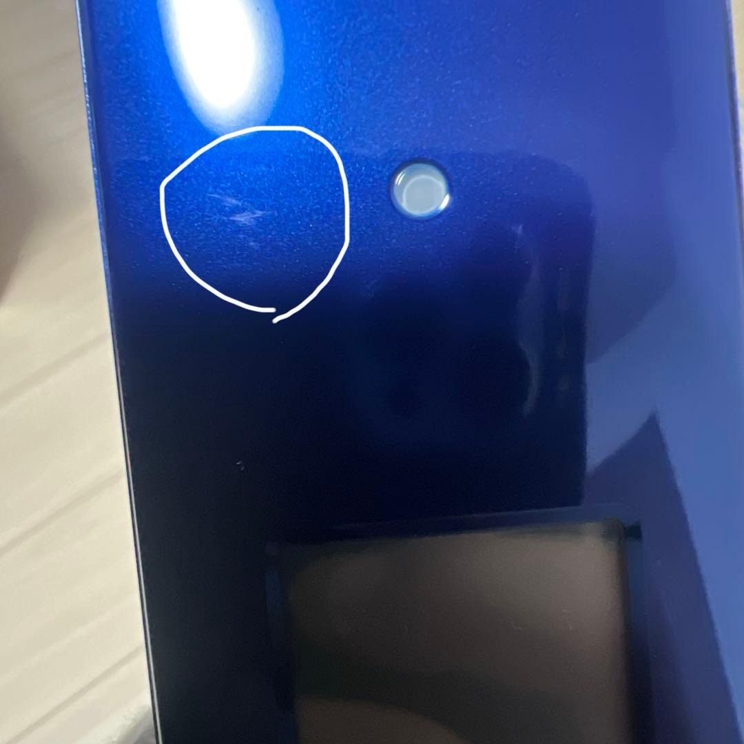 【ほぼ未使用・現行】au かんたんケータイ ライト KYF43（ロイヤルブルー）