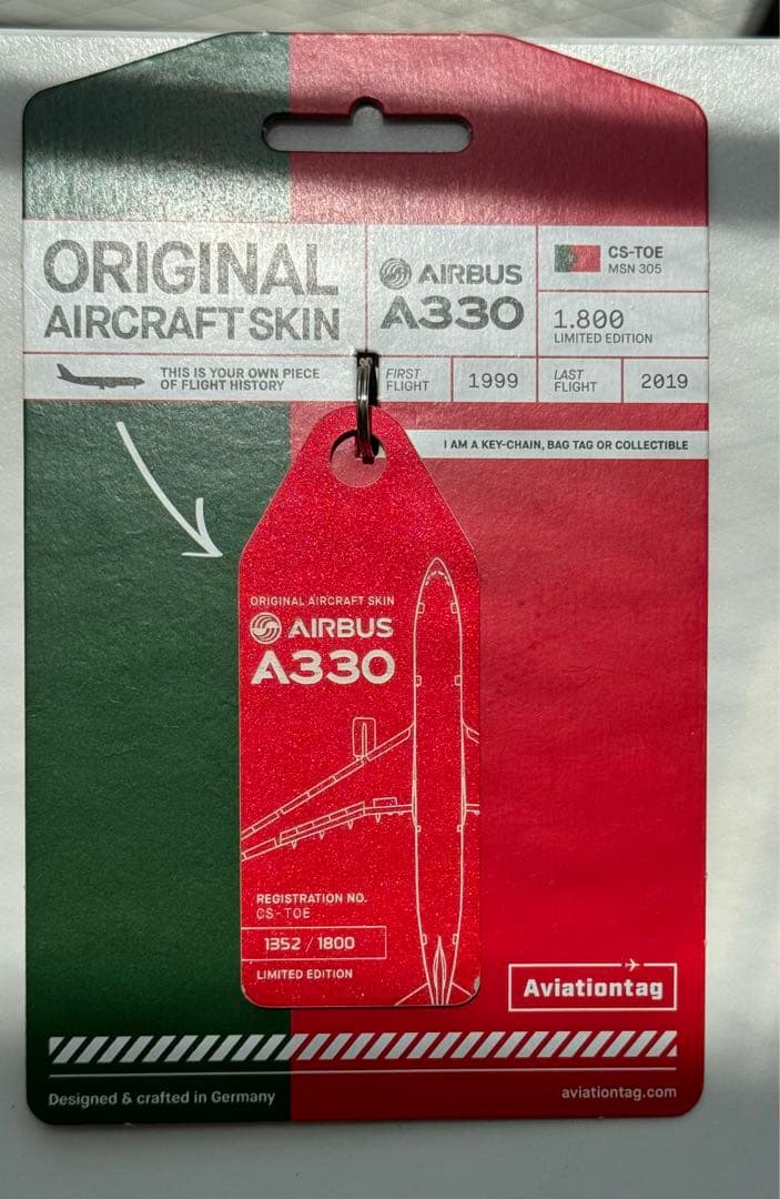 TAP機 Aviationtag CS‐TOE A330
