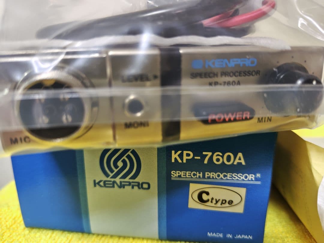 未使用　ケンプロ 工業　KP-760A 　スピーチプロセッサー　NASA