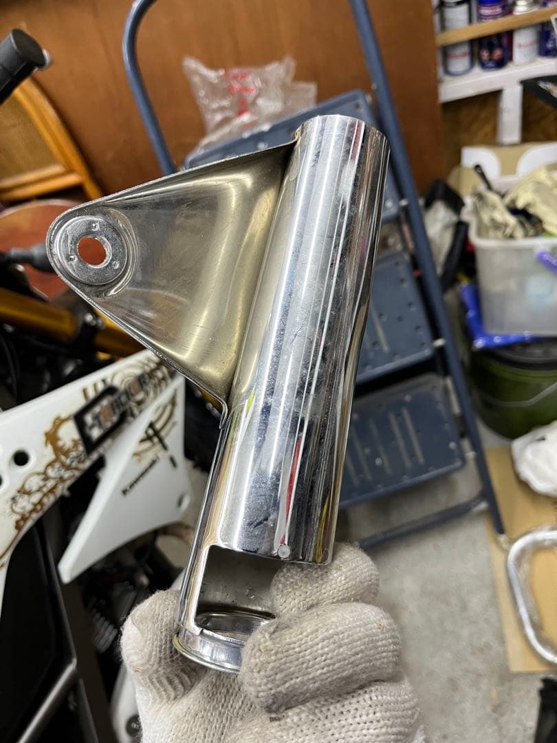 とんてん当時物⭐︎未使用⭐︎フォークカバー左右　51606-341-670xw