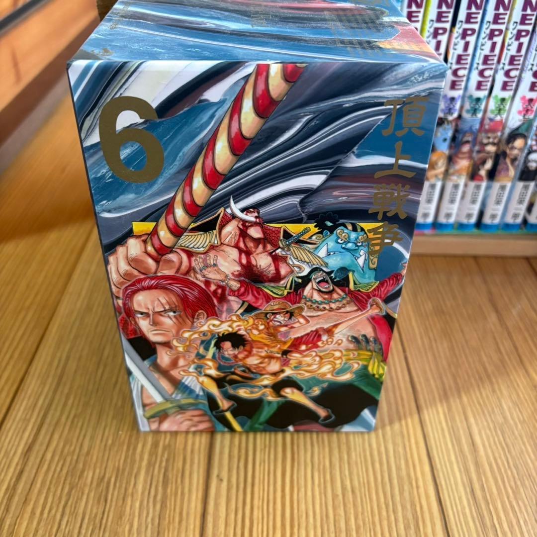 ワンピース漫画5〜9の漫画と6〜8のボックス+100巻、103〜109巻セット