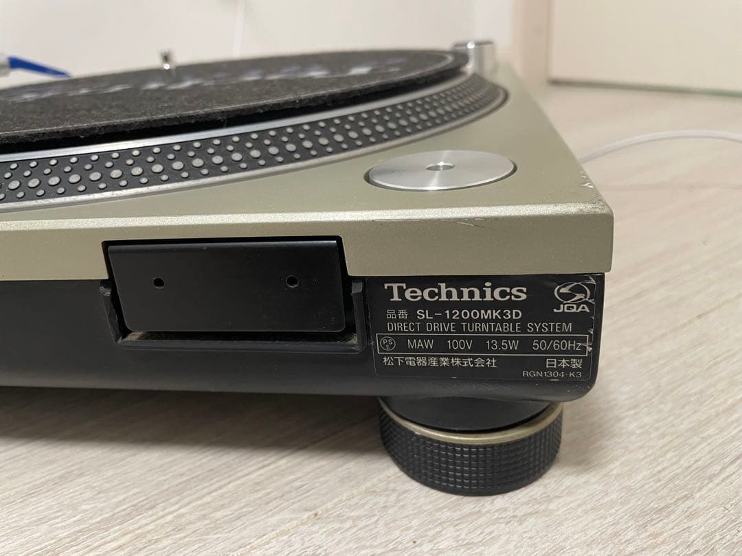 Technics SL-1200 MK3D ターンテーブル　動作確認済み