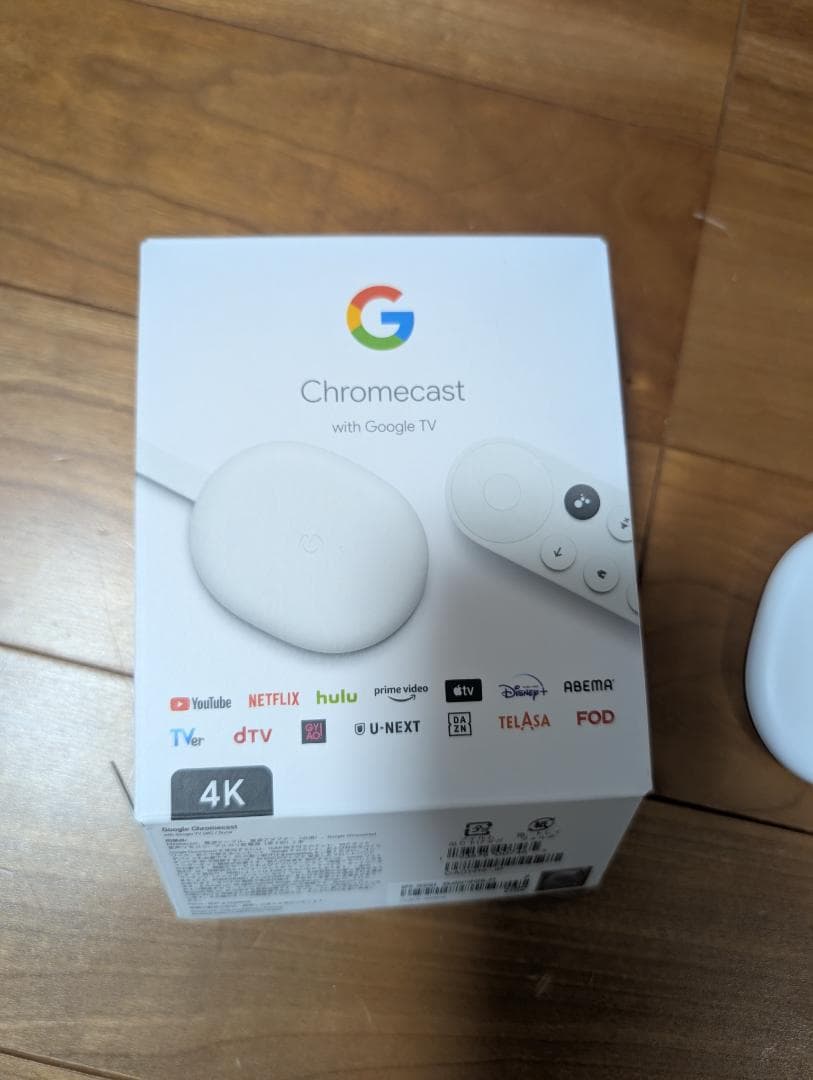 クロームキャスト　Chromecast with Google TV 4K