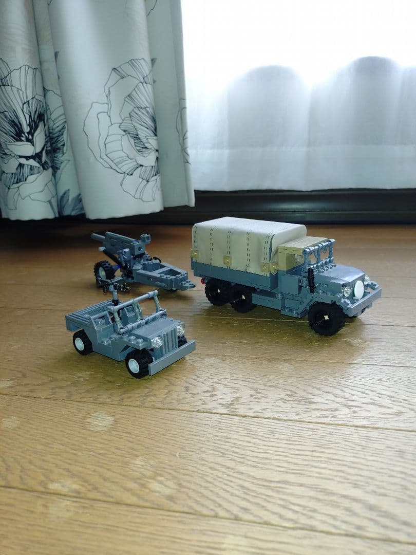 brickmania製アメリカ軍М35カーゴトラック　バトルセット