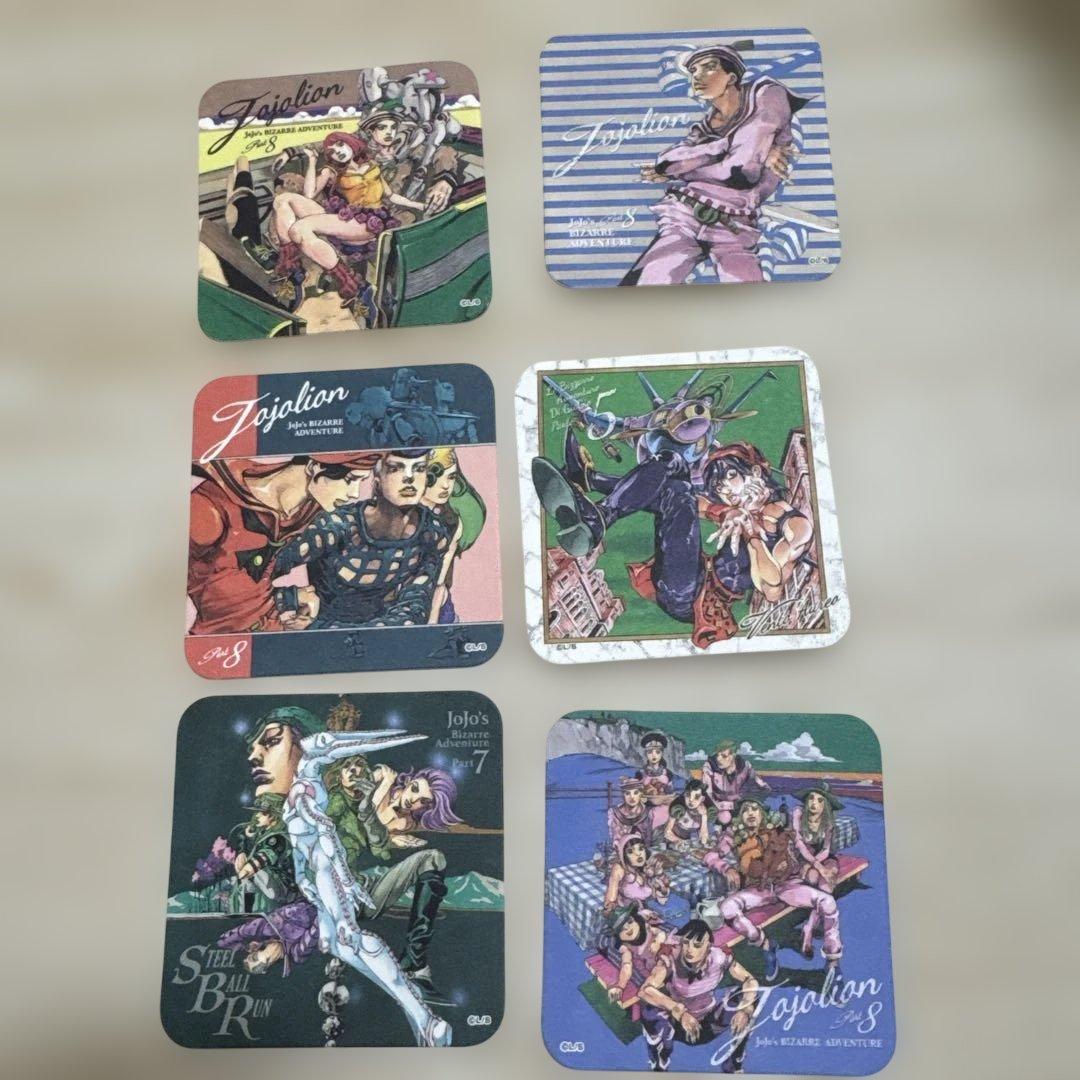 ジョジョの奇妙な冒険 荒木飛呂彦 原画展 コースター 20枚セット