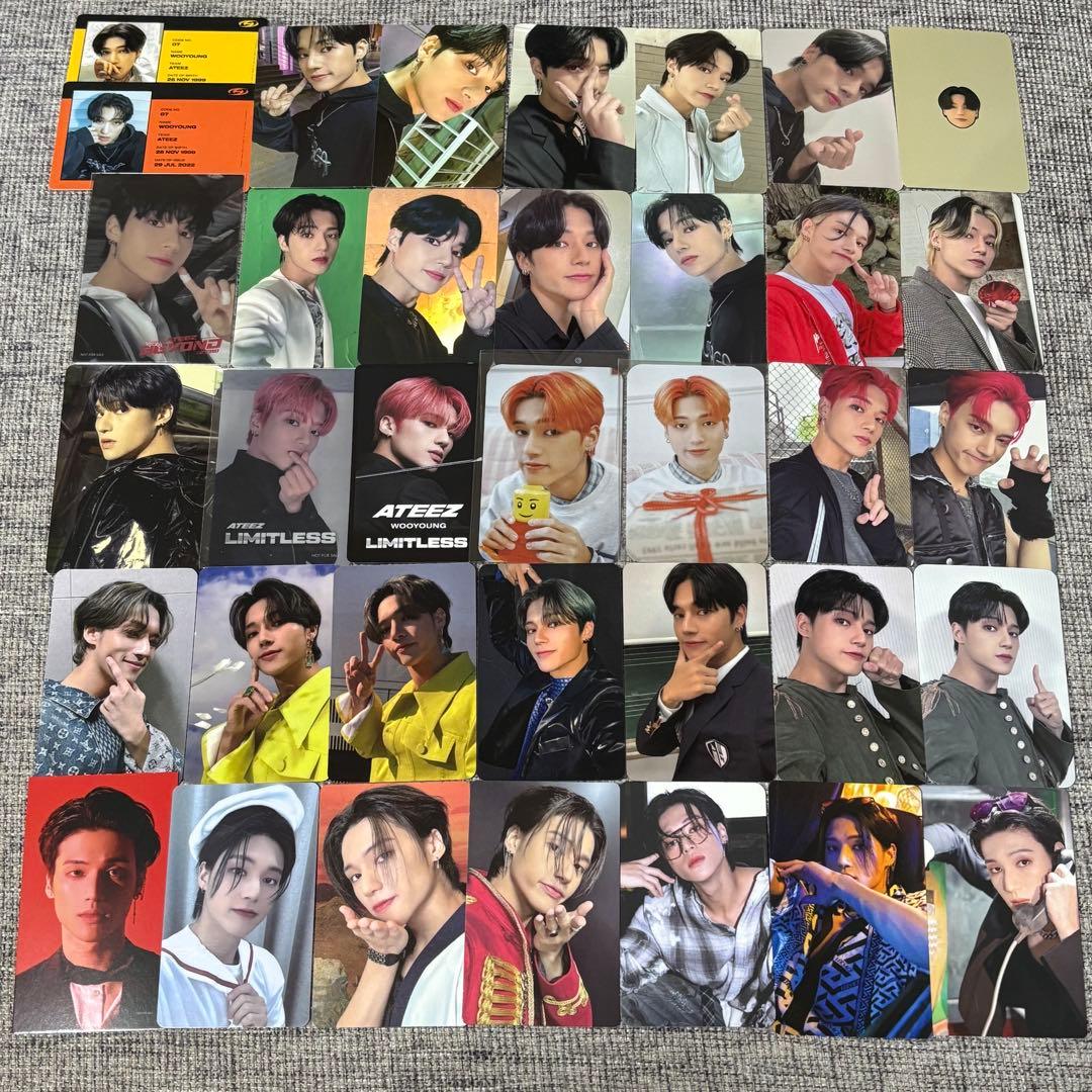 ATEEZ トレカまとめ売りセット ウヨン 36枚