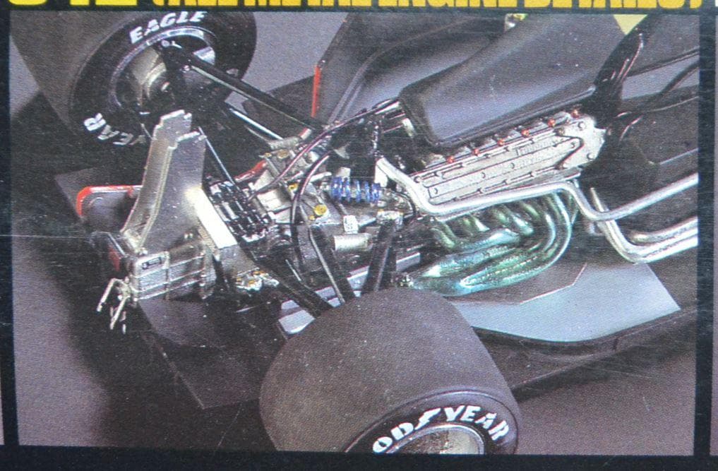 フェラーリ　６４２　オールメタルエンジン　プラモデル　希少