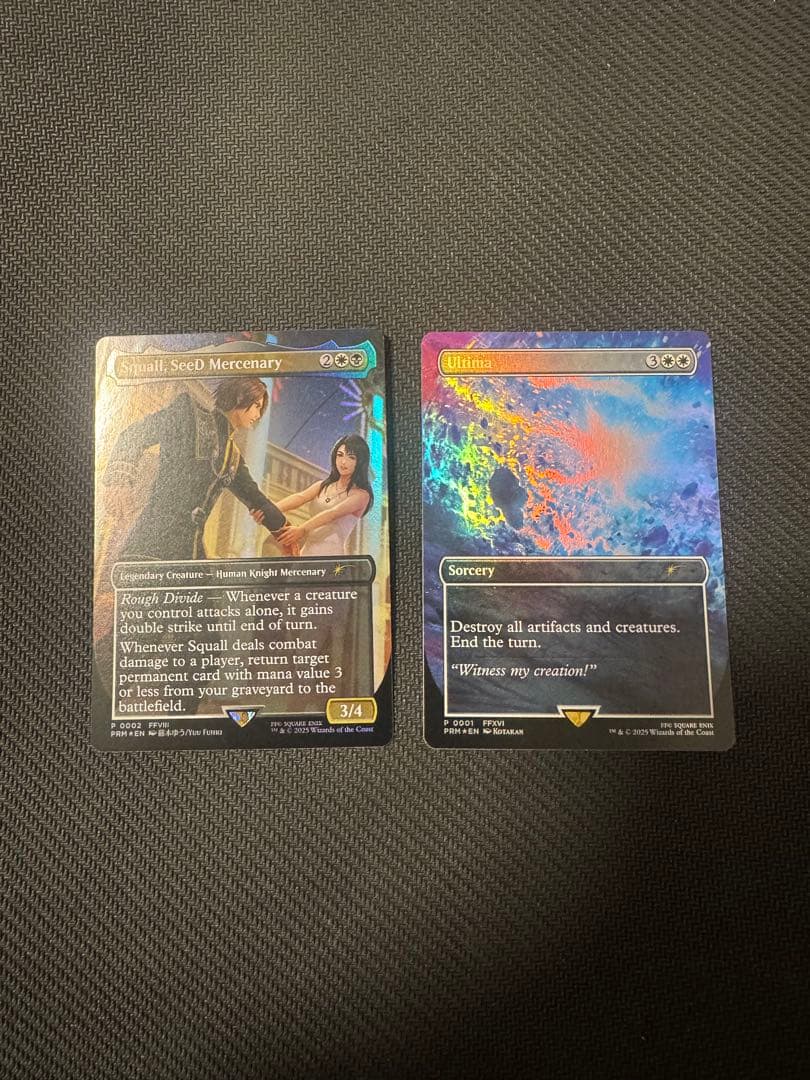 MTG SeeDの傭兵スコール アルテマ　プロモ　2枚セット