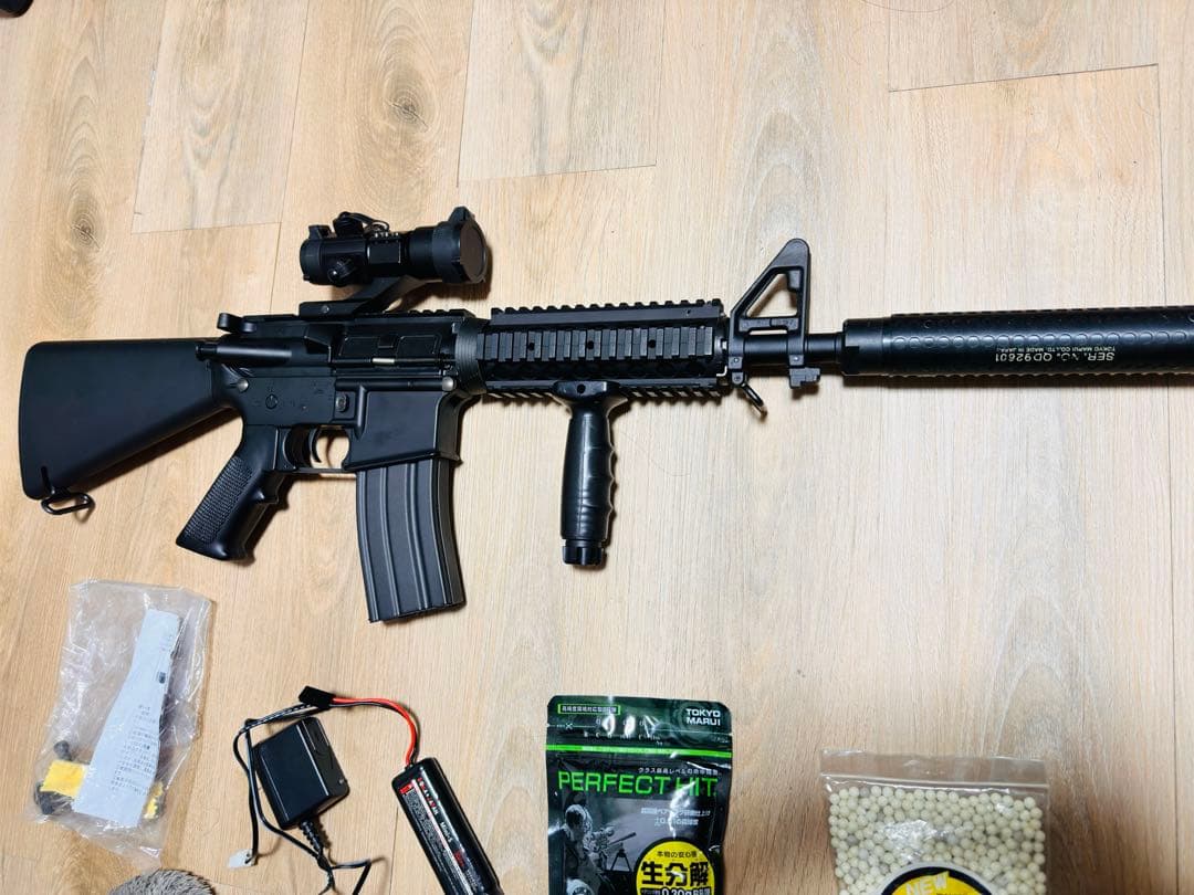 M4 CRWハイサイクル　東京マルイ電動ガン　カスタムセット