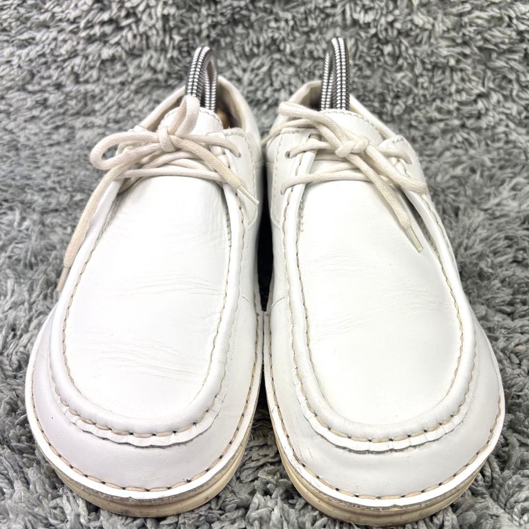 美品 ビルケンシュトック パサデナ 40 26cm 白 ホワイト レザー